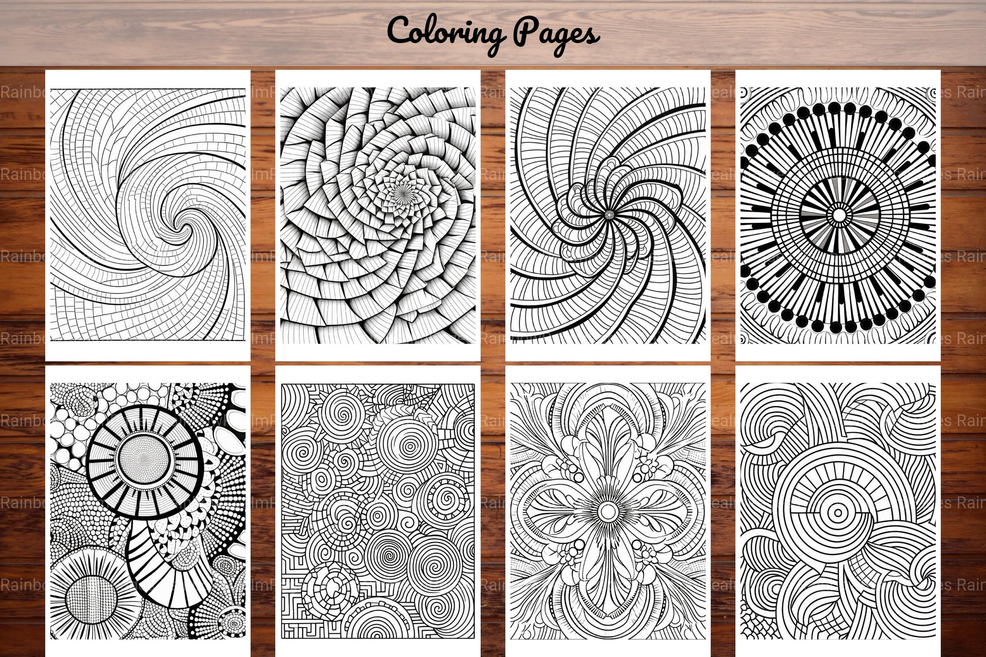 Geometric Coloring Book - CraftNest - Digital Crafting and Art