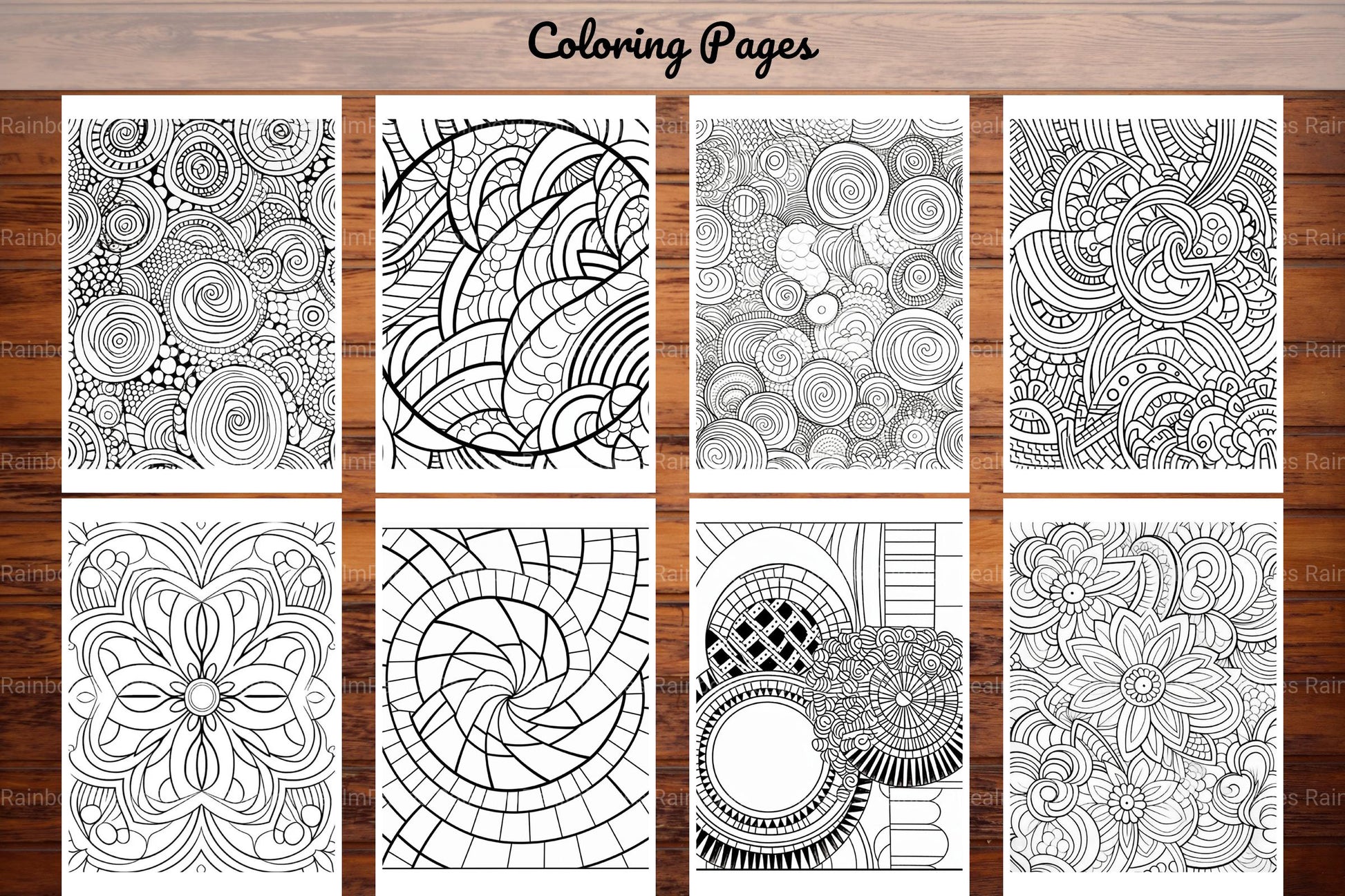 Geometric Coloring Book - CraftNest - Digital Crafting and Art