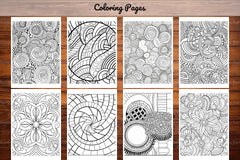 Geometric Coloring Book - CraftNest - Digital Crafting and Art