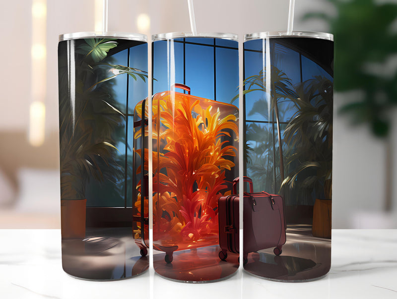 Luxury Travel 1 Tumbler Wrap - CraftNest