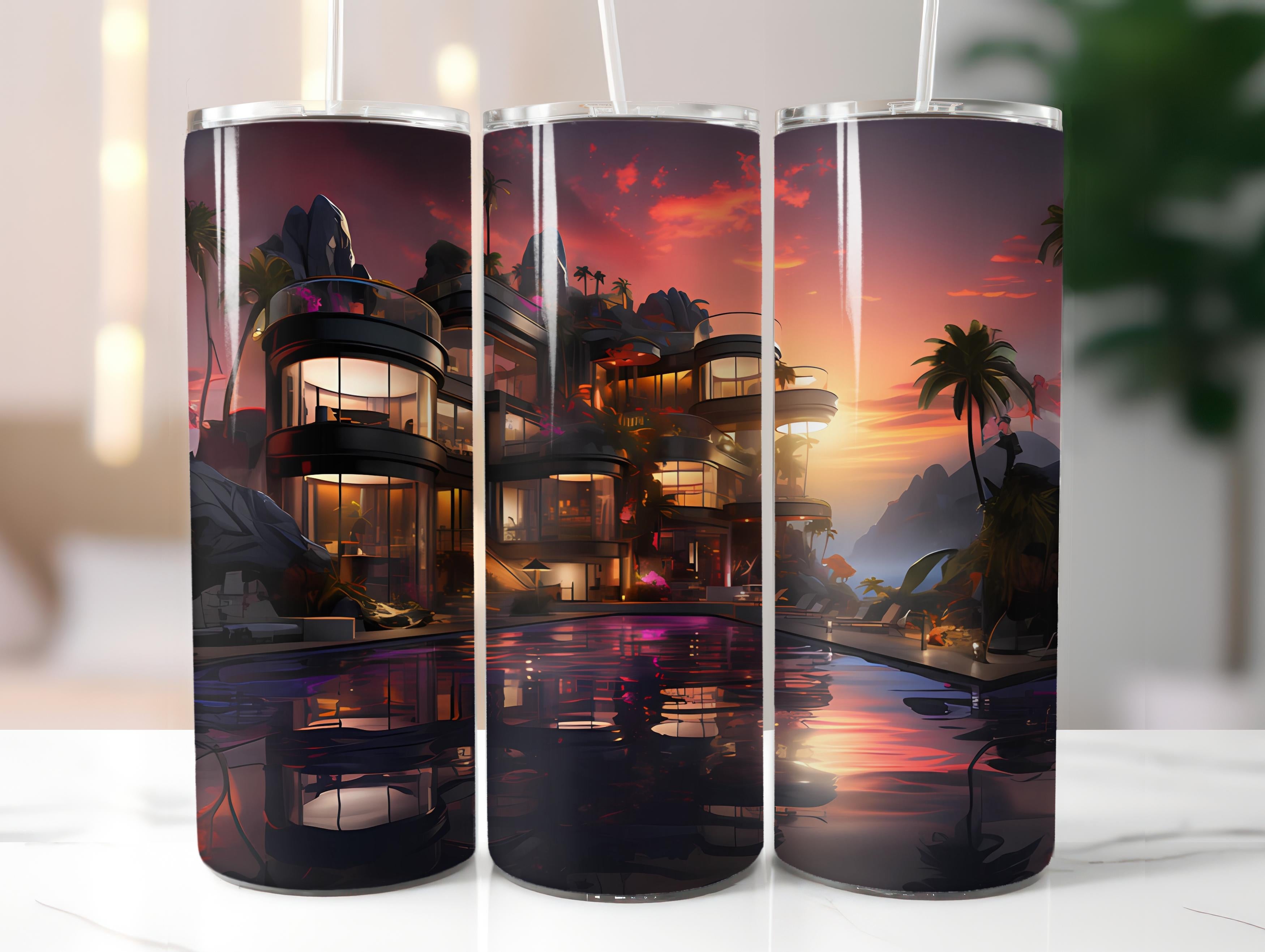 Luxury Travel 1 Tumbler Wrap - CraftNest