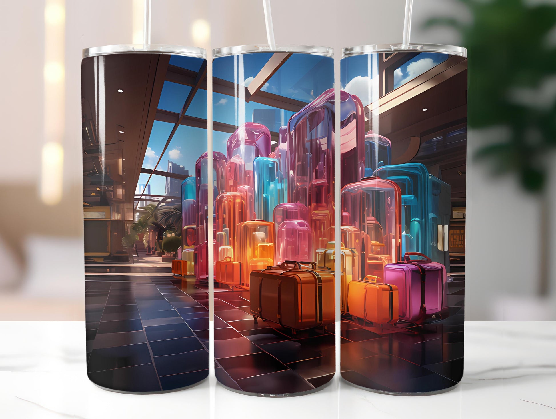 Luxury Travel 1 Tumbler Wrap - CraftNest