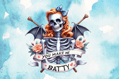 You Make Me Batty Clipart Bundle - CraftNest - Digital Crafting and Art