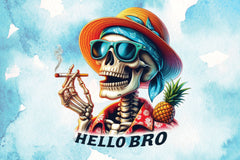 Hello Bro Clipart Bundle - CraftNest - Digital Crafting and Art