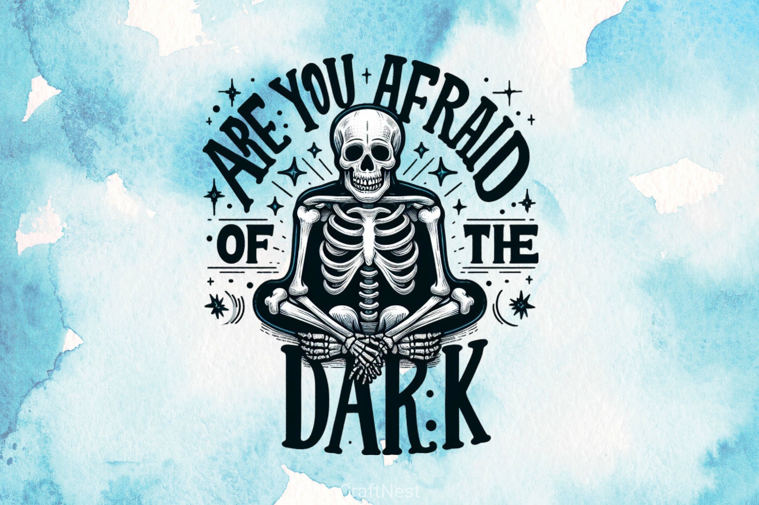 Are You Afraid Of The Dark Clipart Bundle - CraftNest - Digital Crafting and Art