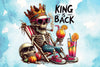King Skeleton Clipart Bundle 2