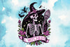 Witched Skeleton Clipart Bundle