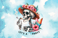 Party Skeleton Clipart Bundle - CraftNest - Digital Crafting and Art