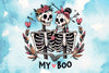 My Boo Skeleton Clipart Bundle 4