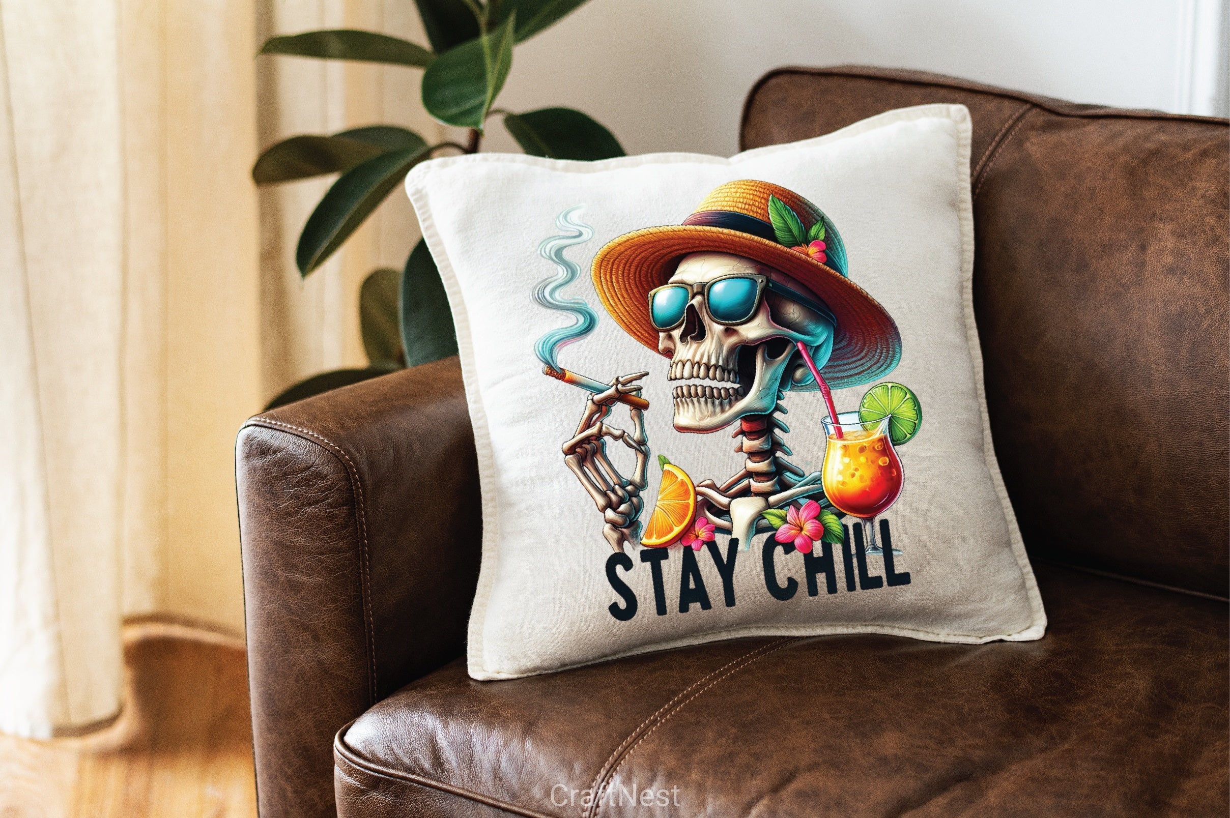 Stay Chill Skeleton Clipart Bundle 2 - CraftNest - Digital Crafting and Art