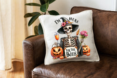I'm Here For The Boos Skeleton Clipart Bundle 5 - CraftNest - Digital Crafting and Art