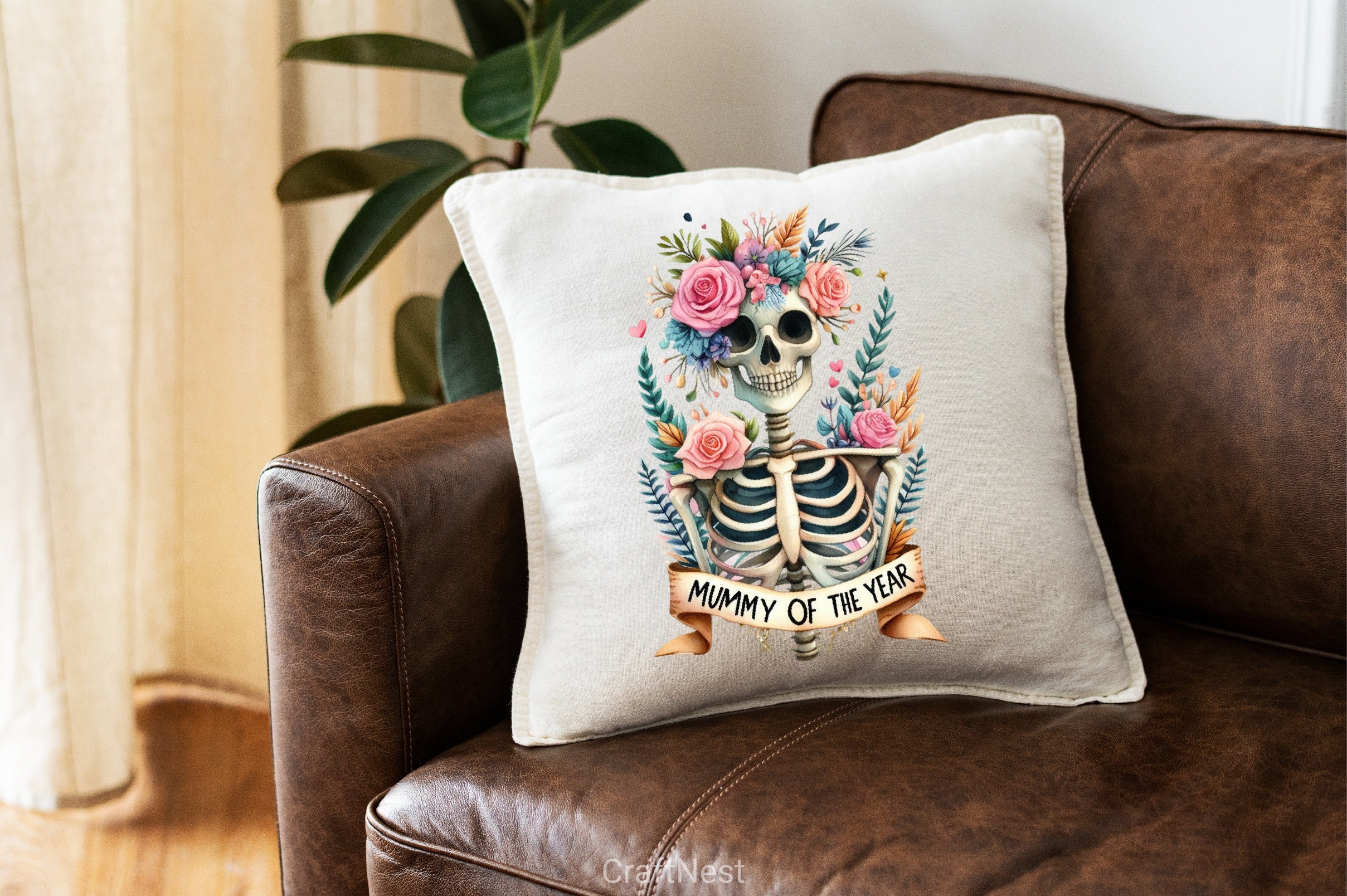 Mummy of the Year Skeleton Clipart Bundle - CraftNest - Digital Crafting and Art