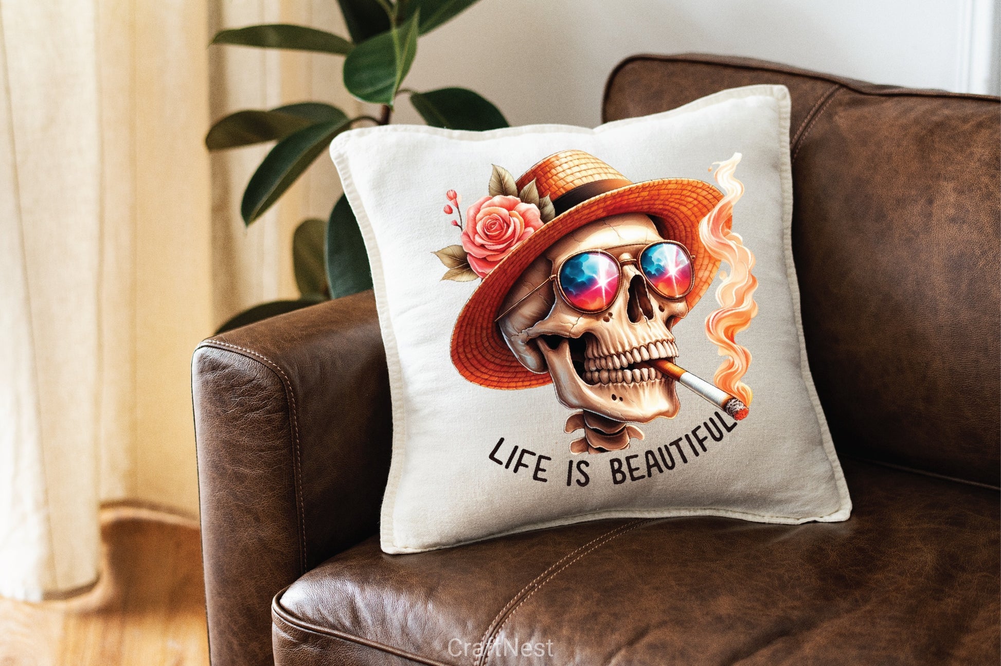 Life Is Beautiful Skeleton Clipart Bundle - CraftNest - Digital Crafting and Art