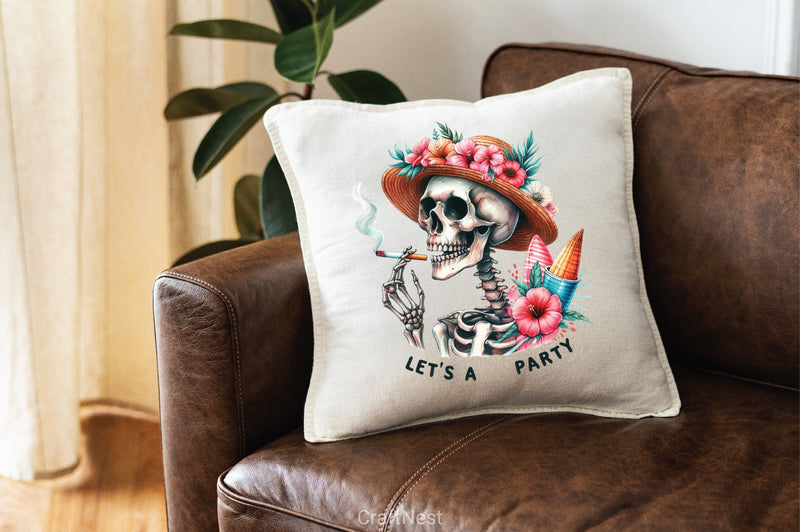 Party Skeleton Clipart Bundle - CraftNest - Digital Crafting and Art