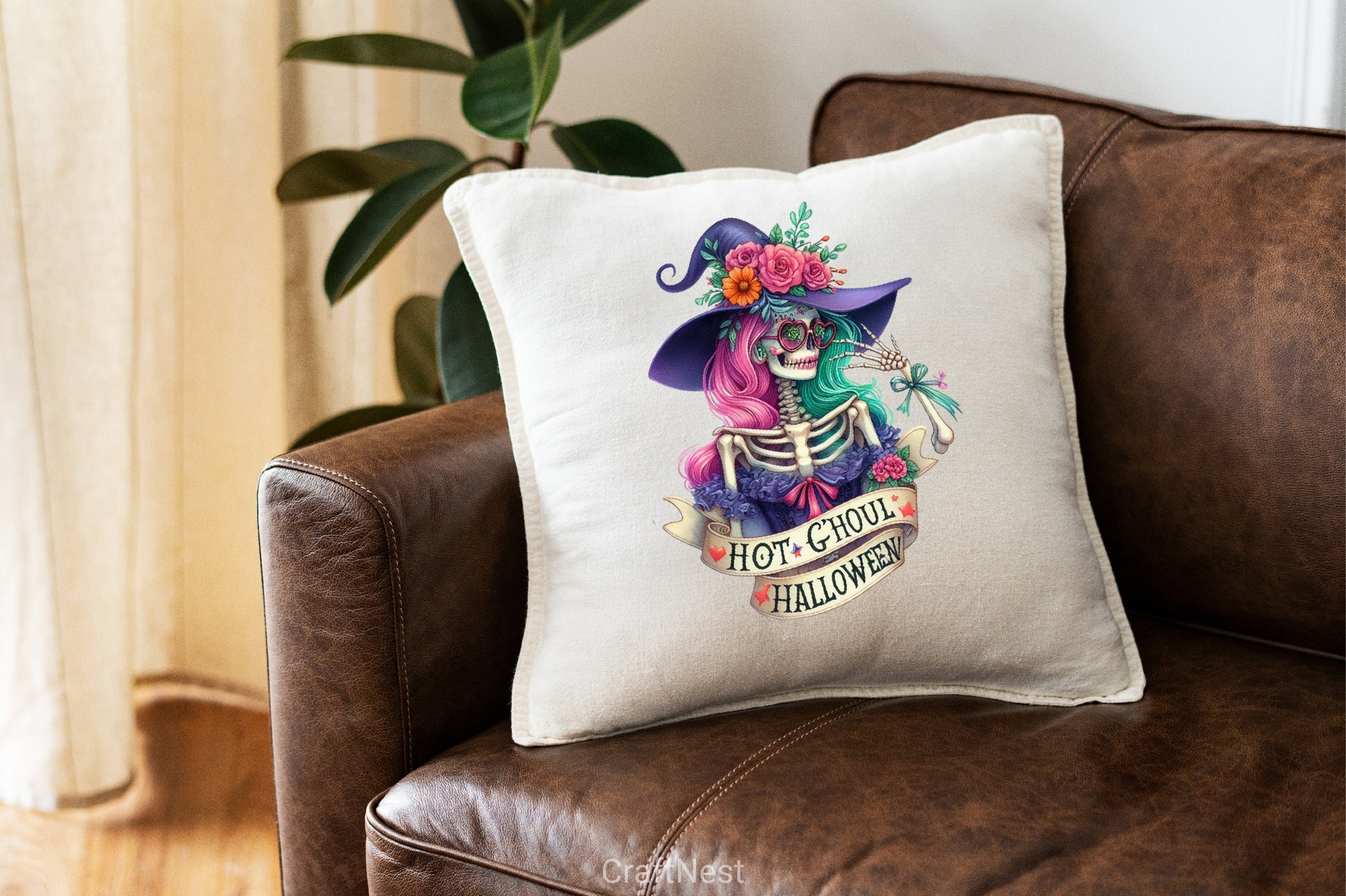 Hot Ghoul Halloween Clipart Bundle - CraftNest - Digital Crafting and Art