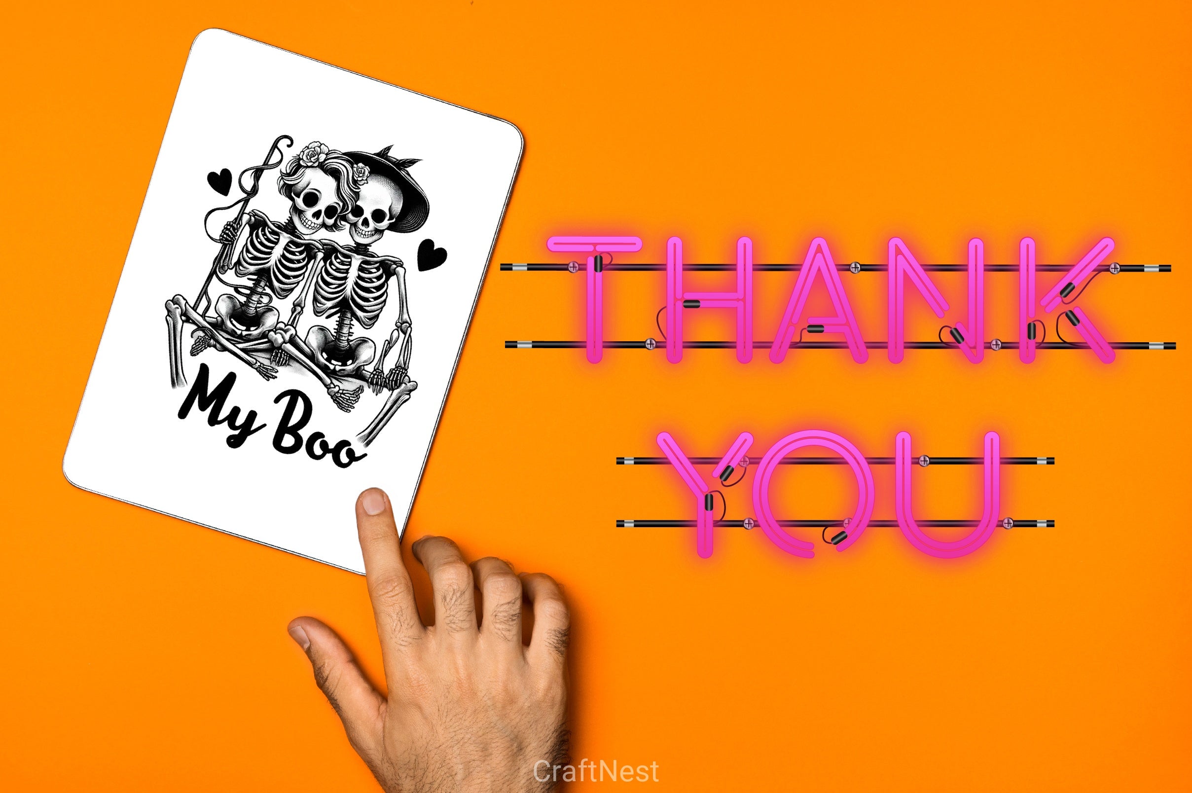 My Boo Skeleton Clipart Bundle - CraftNest - Digital Crafting and Art