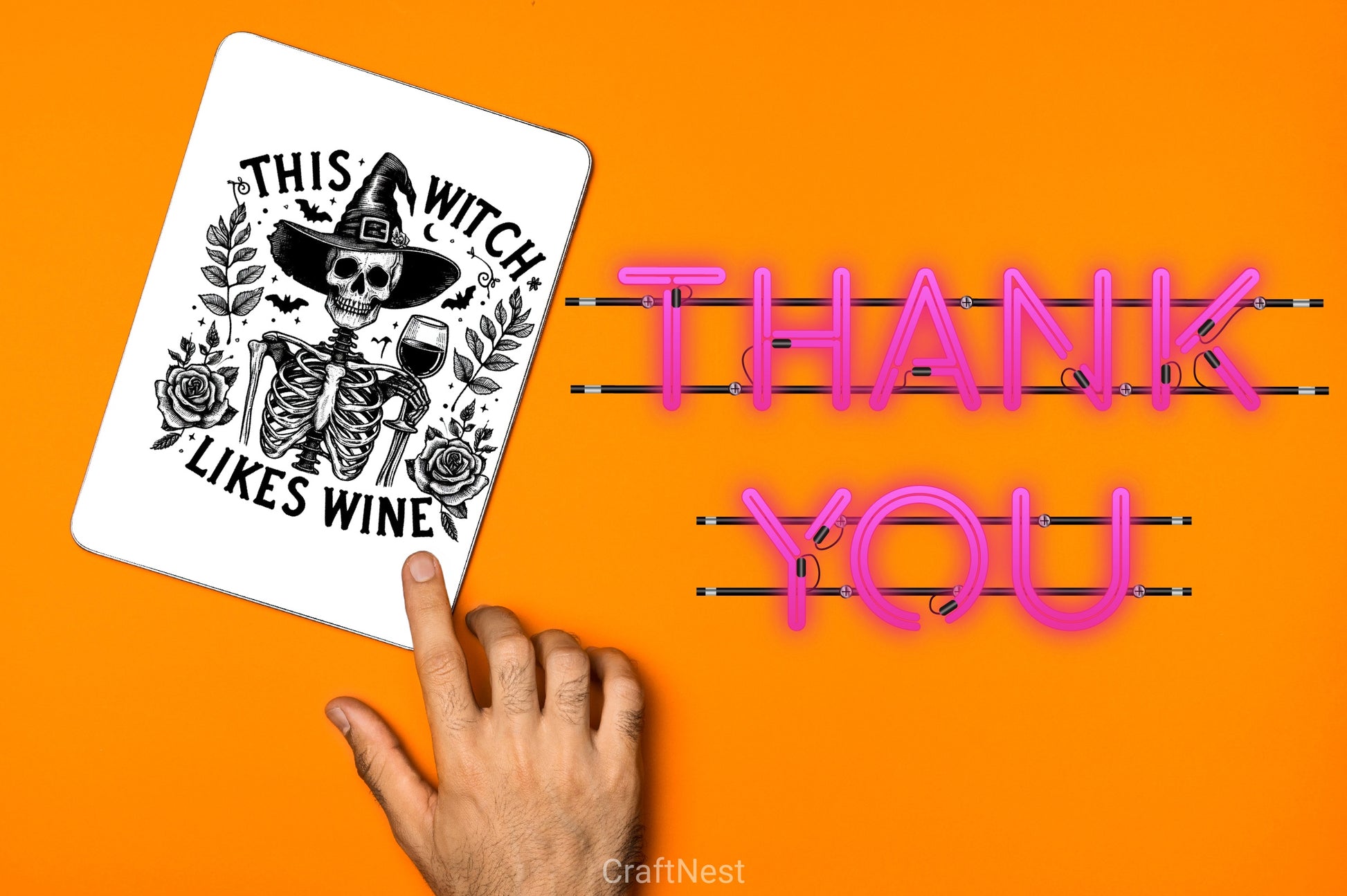 Witch & Skeleton Clipart Bundle - CraftNest - Digital Crafting and Art