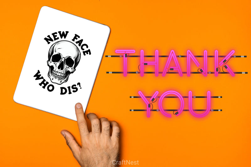 New Face Skeleton Clipart Bundle - CraftNest - Digital Crafting and Art