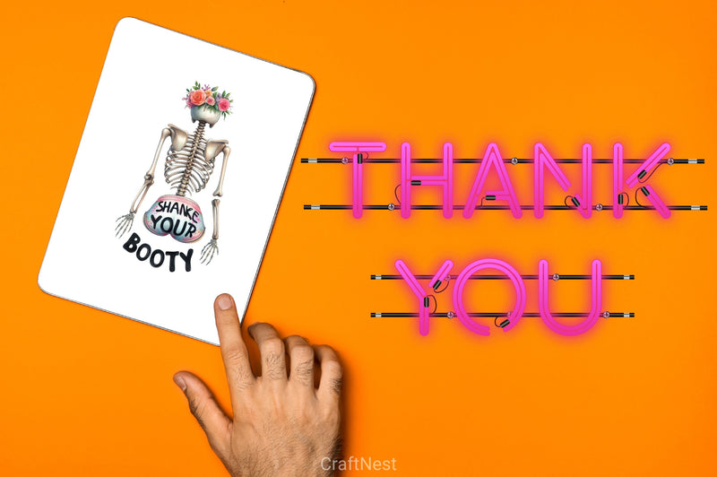 Skeleton Clipart Bundle 1 - CraftNest - Digital Crafting and Art