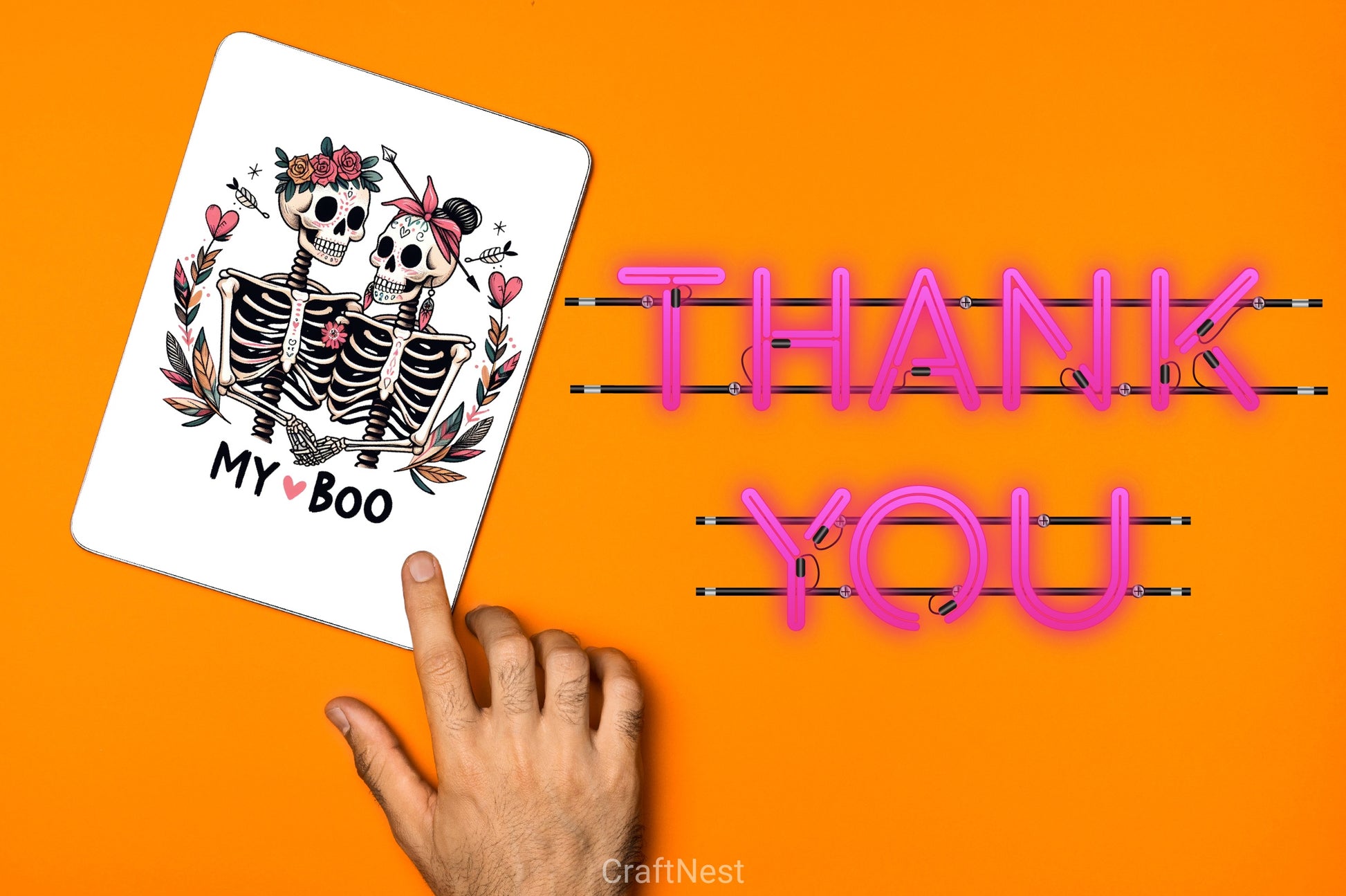 My Boo Skeleton Clipart Bundle 4 - CraftNest - Digital Crafting and Art