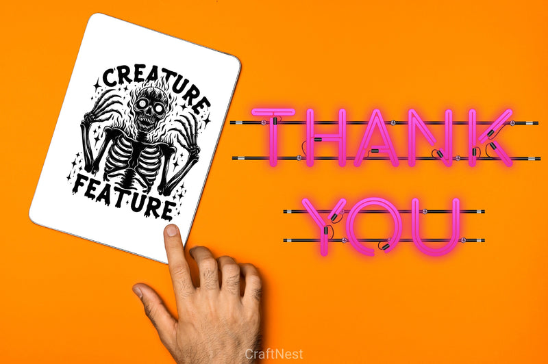 Creature Feature Clipart Bundle - CraftNest - Digital Crafting and Art