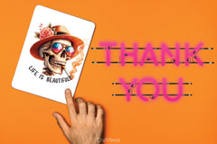 Life Is Beautiful Skeleton Clipart Bundle - CraftNest - Digital Crafting and Art