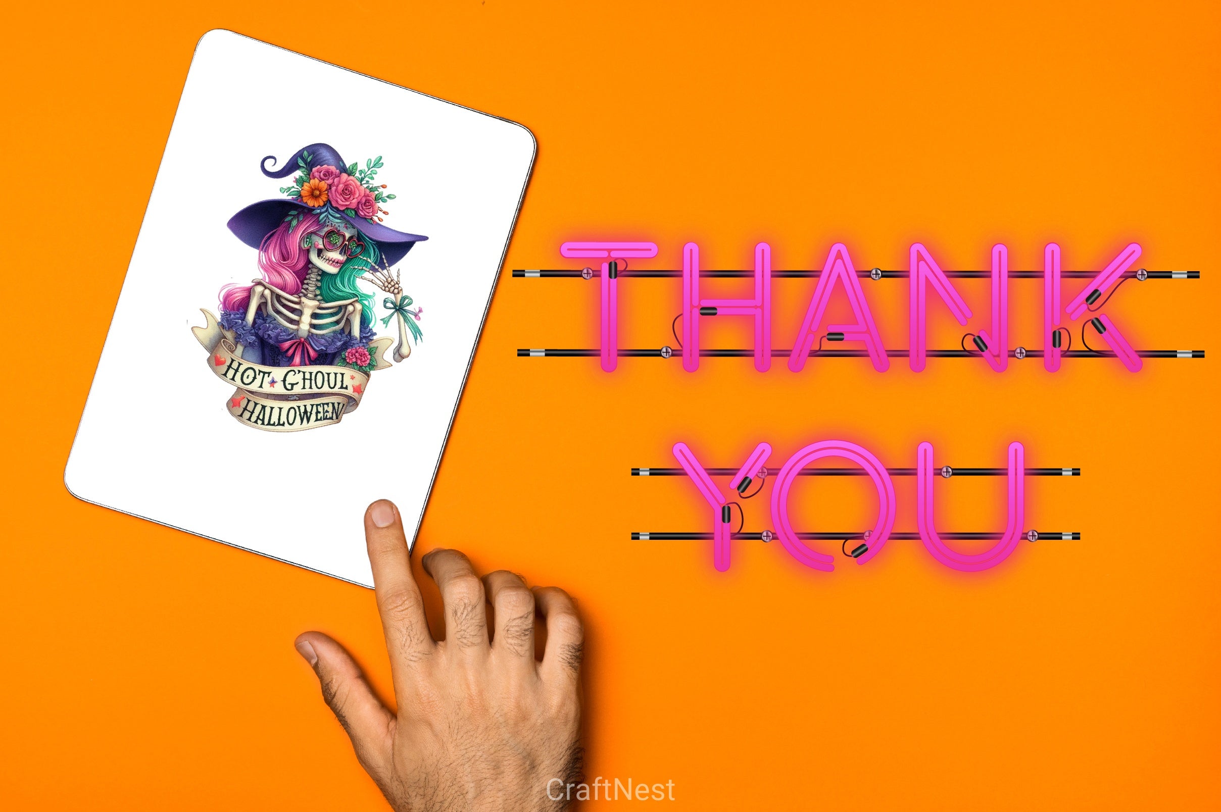 Hot Ghoul Halloween Clipart Bundle - CraftNest - Digital Crafting and Art