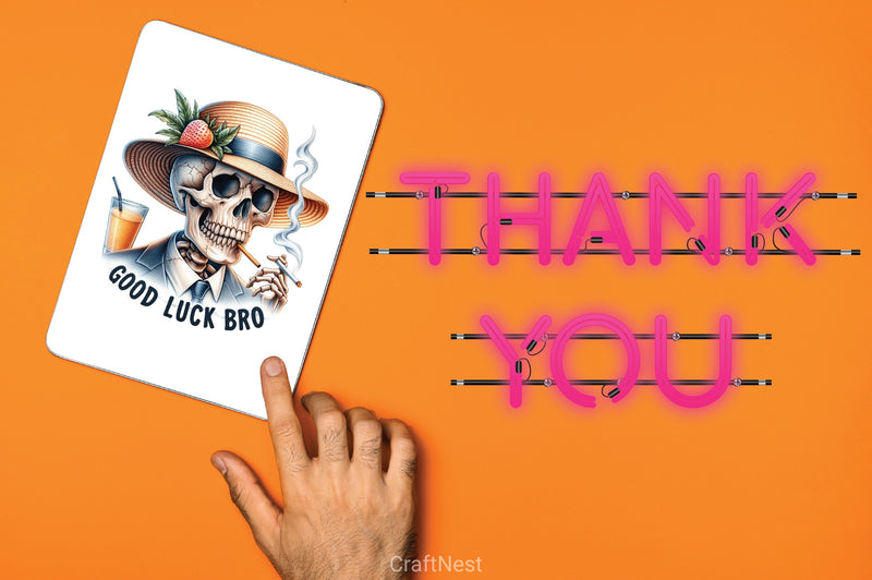 Good Luck Bro Clipart Bundle - CraftNest - Digital Crafting and Art