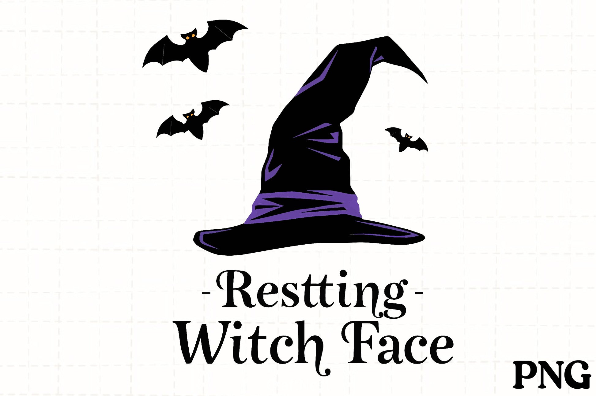 Resting Witch Face Halloween Clipart Bundle - CraftNest - Digital Crafting and Art