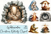 Christmas Nativity Clipart Bundle