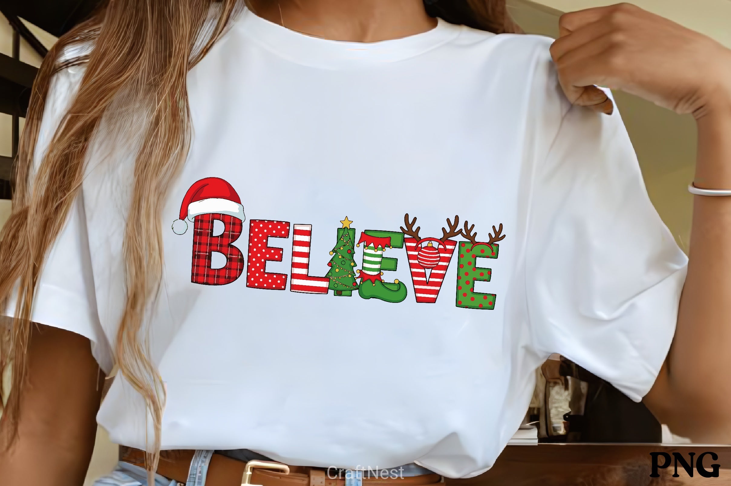 Believe Christmas Clipart Bundle - CraftNest - Digital Crafting and Art