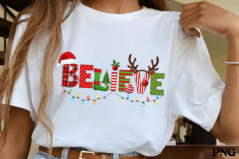 Believe Christmas Clipart Bundle 4 - CraftNest - Digital Crafting and Art