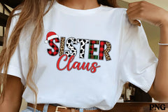 Sister Claus Christmas Shirt Clipart Bundle - CraftNest - Digital Crafting and Art