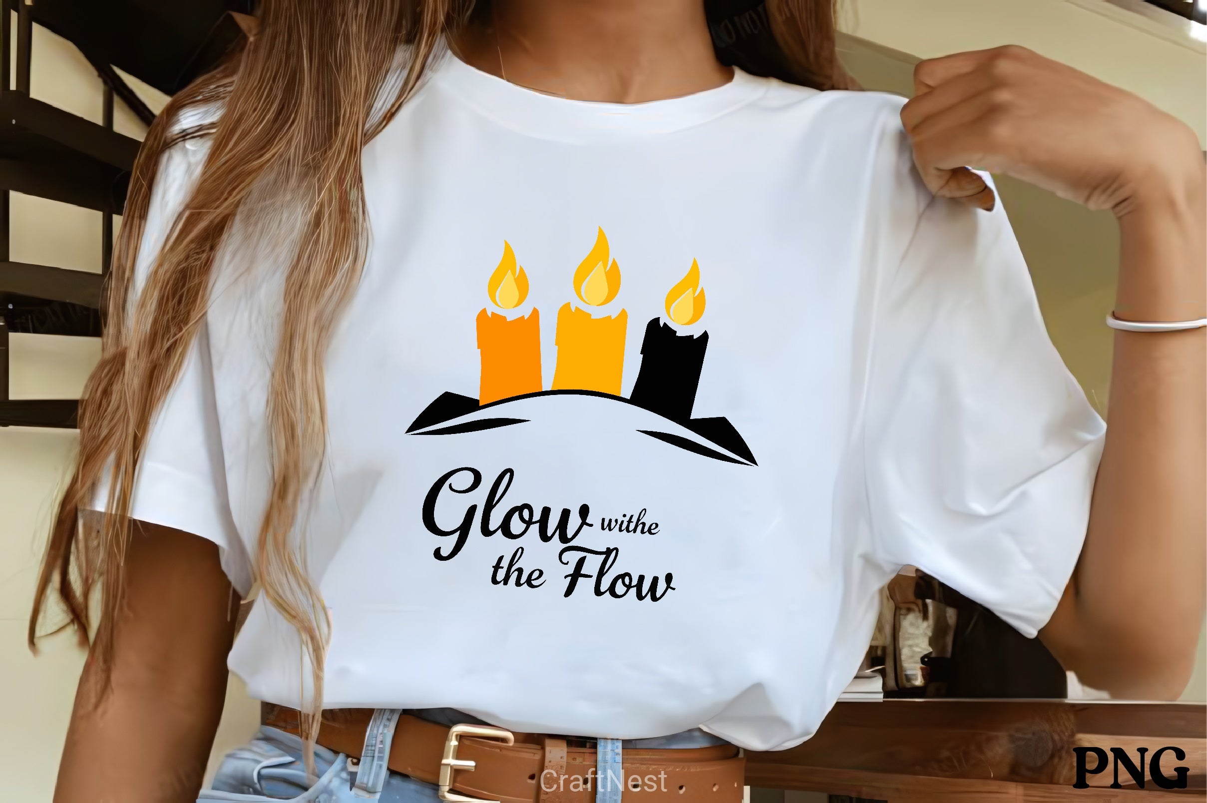Glow With The Flow Candles Clipart Bundle - CraftNest - Digital Crafting and Art