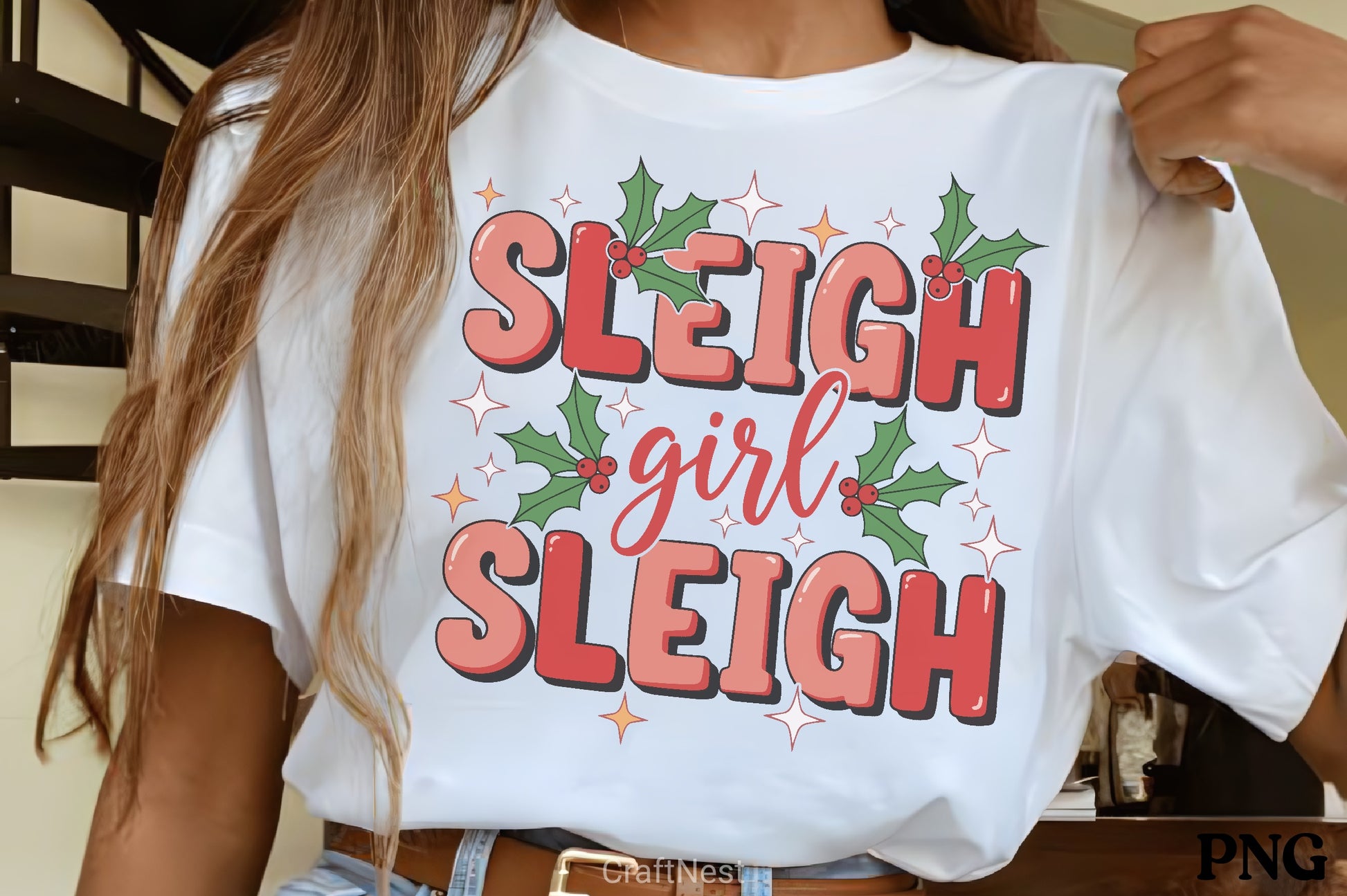 Sleigh Girl Christmas Clipart Bundle - CraftNest - Digital Crafting and Art