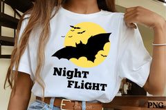Bats Night Flight Clipart Bundle - CraftNest - Digital Crafting and Art