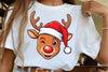 Cute Reindeer Shirt Clipart Bundle