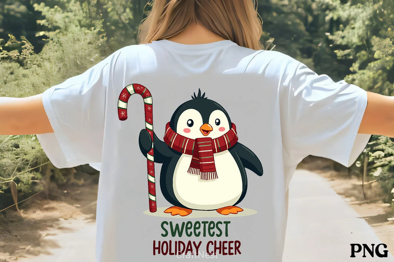 Cute Christmas Penguin Clipart Bundle - CraftNest - Digital Crafting and Art