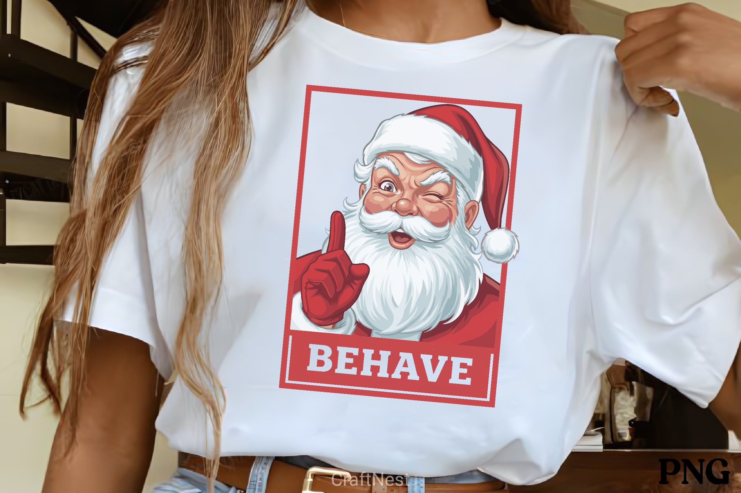 Winking Santa Clipart Bundle - CraftNest - Digital Crafting and Art