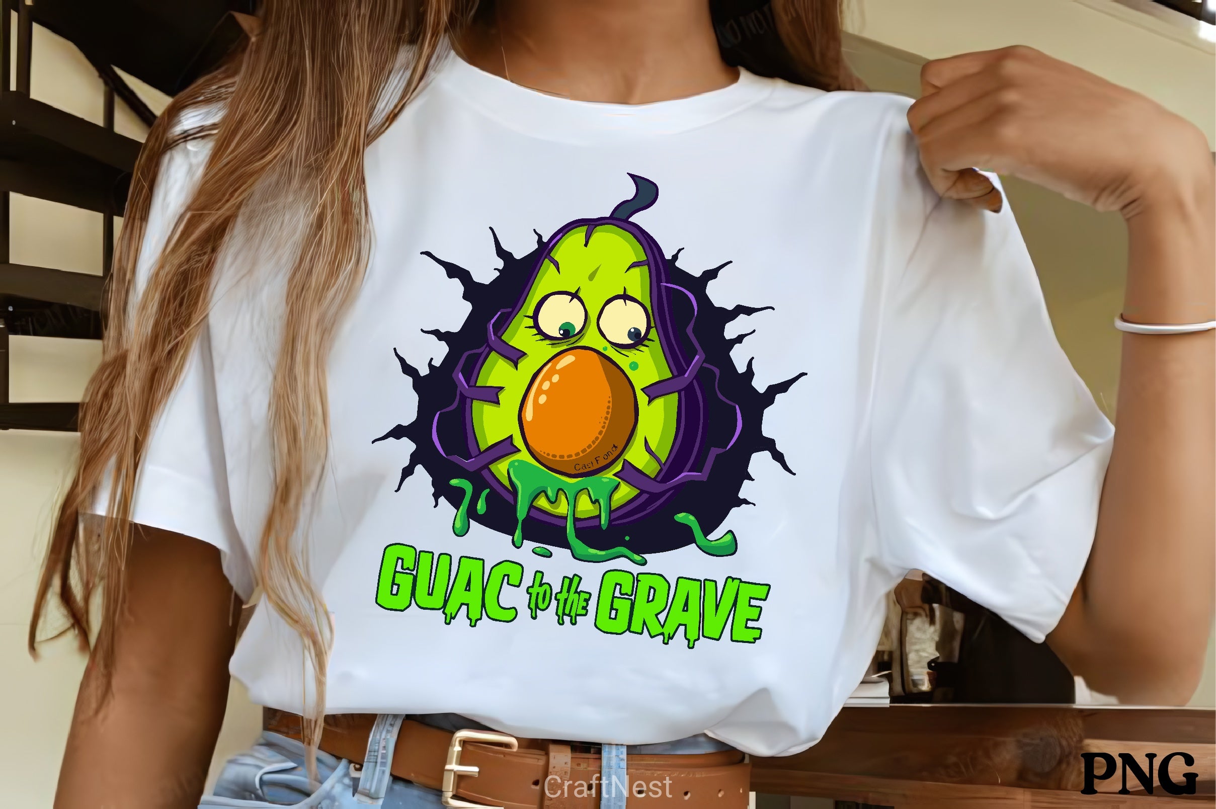 Guac To The Grave Avocado Halloween Clipart Bundle - CraftNest - Digital Crafting and Art