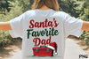Santa's Favorite Dad Christmas Clipart Bundle
