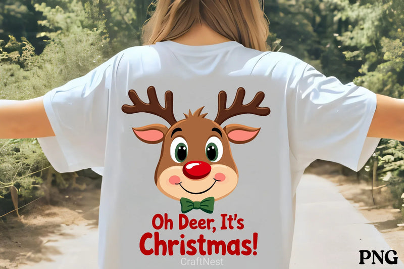 Festive Christmas Reindeer Clipart Bundle - CraftNest - Digital Crafting and Art