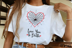 Spiderweb Heart Love Clipart Bundle - CraftNest - Digital Crafting and Art