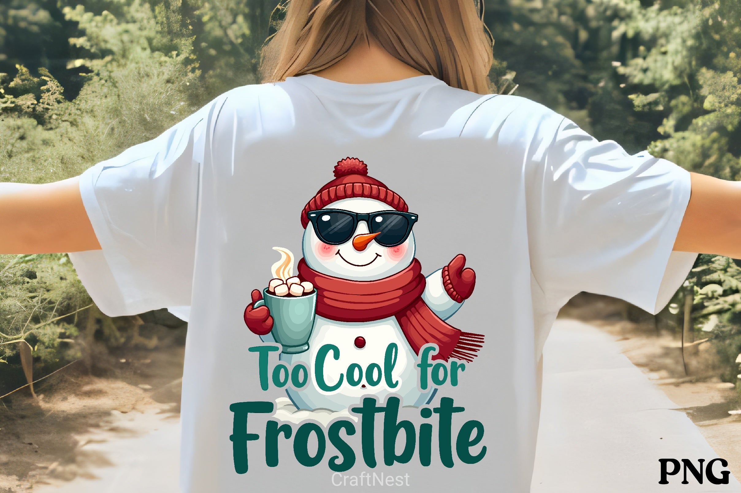 Cool Snowman Hot Chocolate Clipart Bundle - CraftNest - Digital Crafting and Art