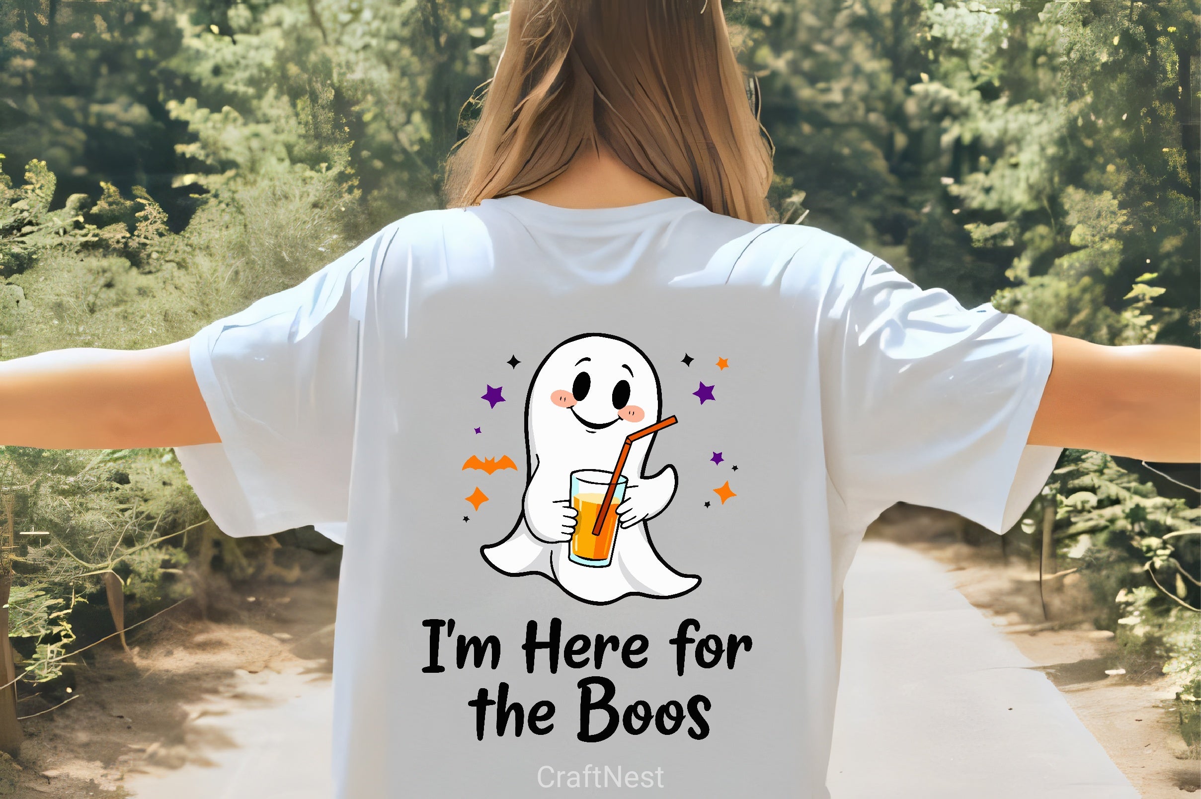 Cute Ghost Halloween Boo Juice Clipart Bundle - CraftNest - Digital Crafting and Art