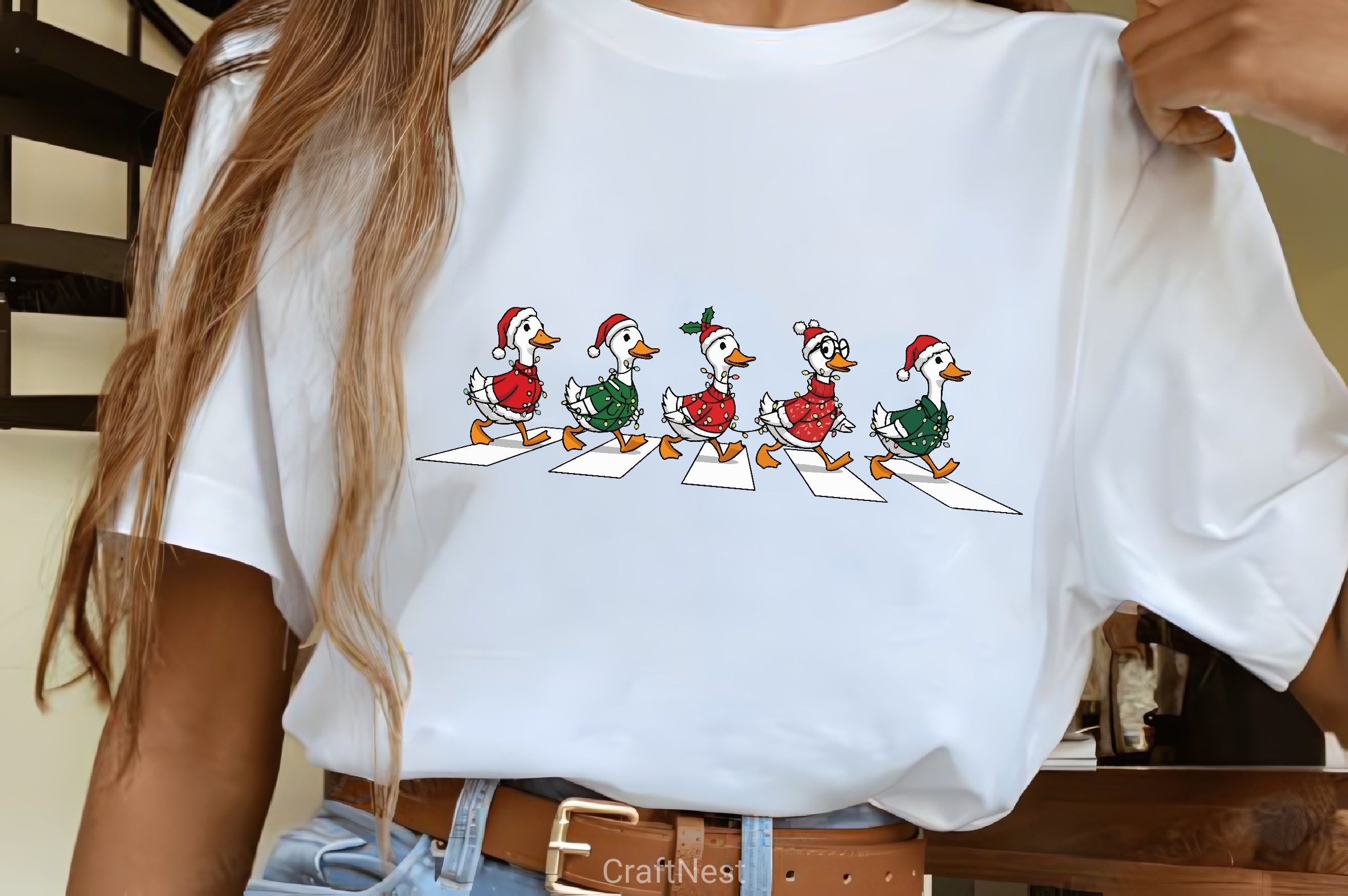 Christmas Ducks Abbey Road Clipart Bundle - CraftNest - Digital Crafting and Art