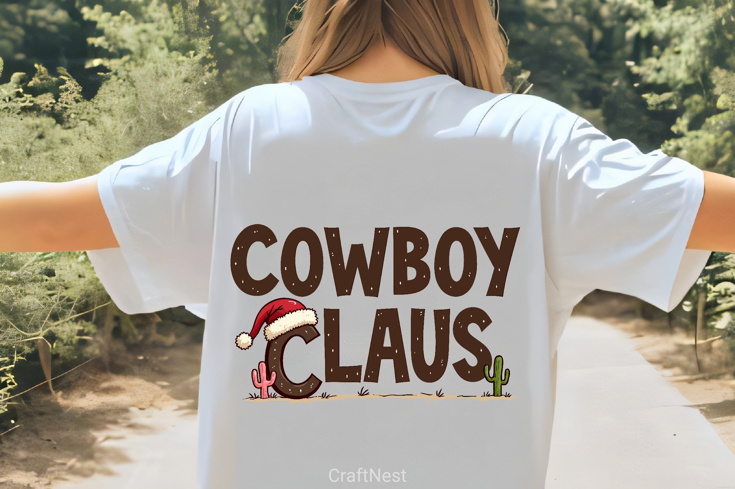 Cowboy Claus Christmas Clipart Bundle - CraftNest - Digital Crafting and Art
