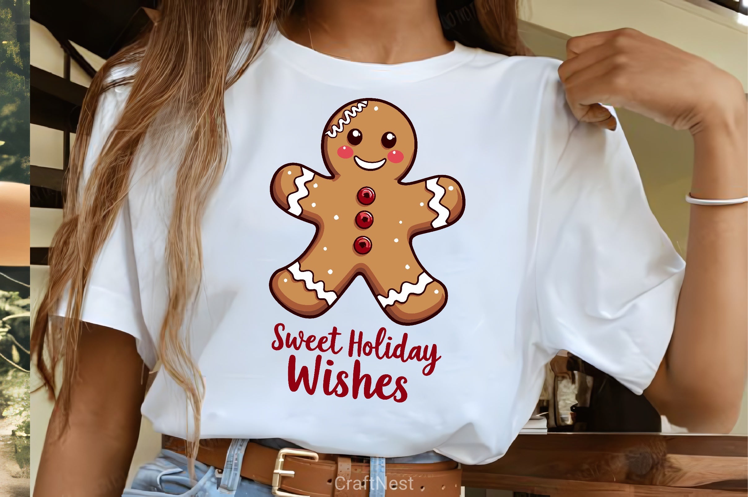 Gingerbread Man Holiday Clipart Bundle - CraftNest - Digital Crafting and Art