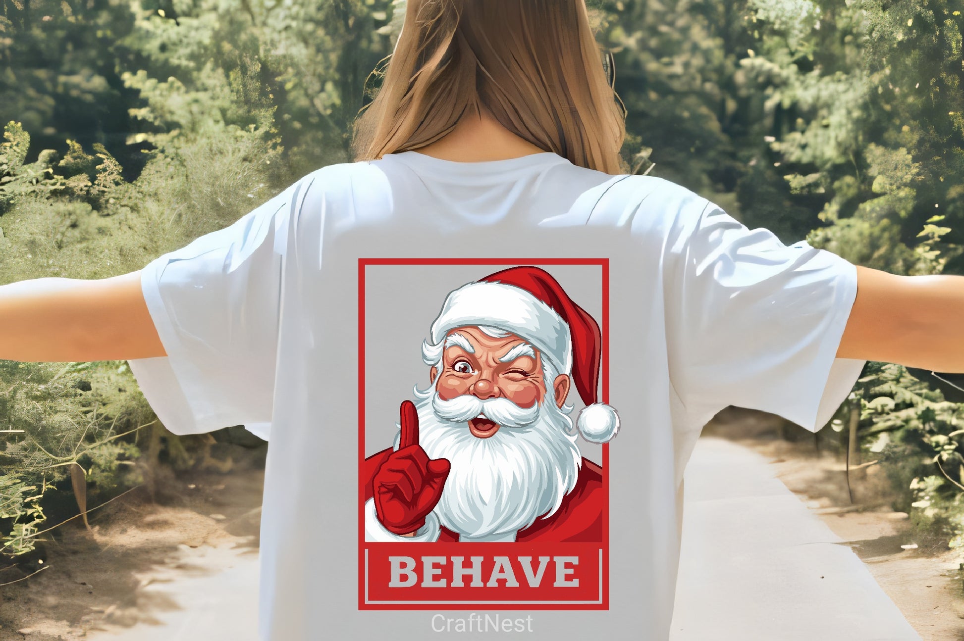 Winking Santa Clipart Bundle - CraftNest - Digital Crafting and Art