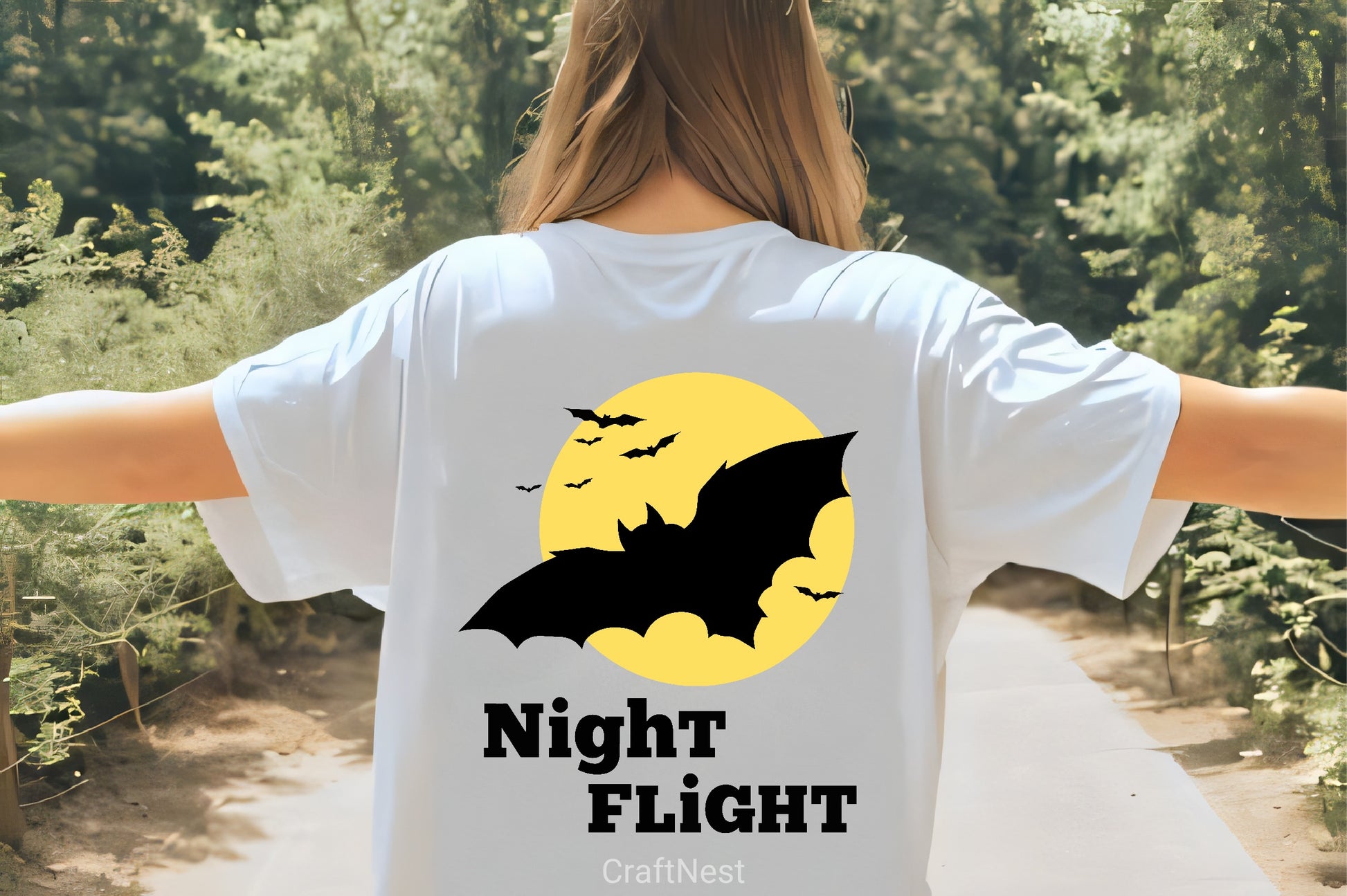 Bats Night Flight Clipart Bundle - CraftNest - Digital Crafting and Art